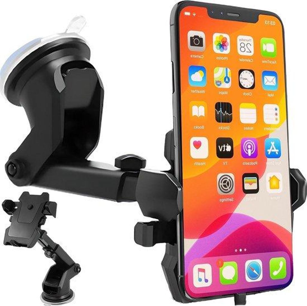 Drehbarer Silikon Schutz Halter für 4,5-6,5 Zoll Smartphone