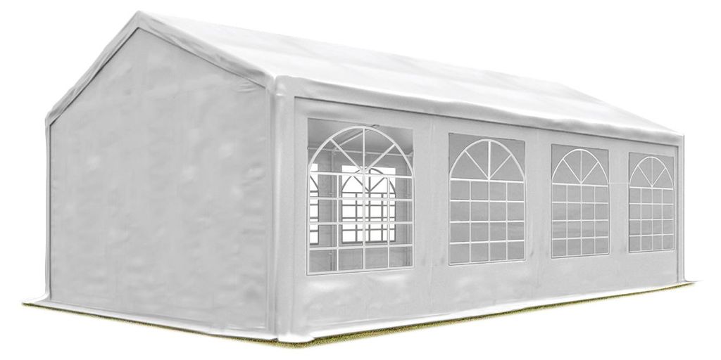 TOOLPORT Partyzelt 4x8 m Pavillon starke PVC 600 N Plane Produktbild 