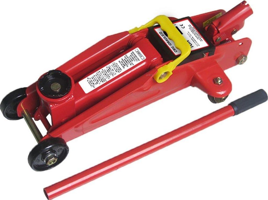 COLZANI 7601, Auto, 2000 kg, Mechanischer Wagenheber, 13,5 cm, 30,5 cm, Rot