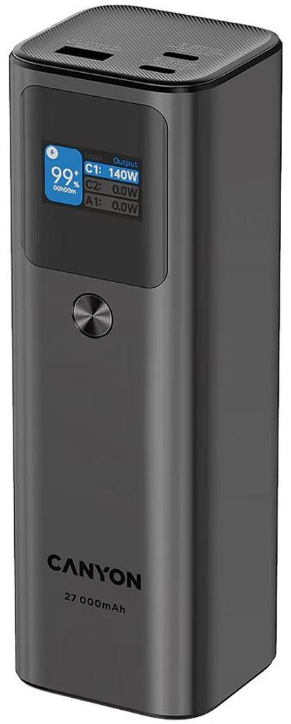 CANYON powerbanka PB-2010, 27000mAh, 2x USB-C 140W PD3.1, Obrázek produktu 