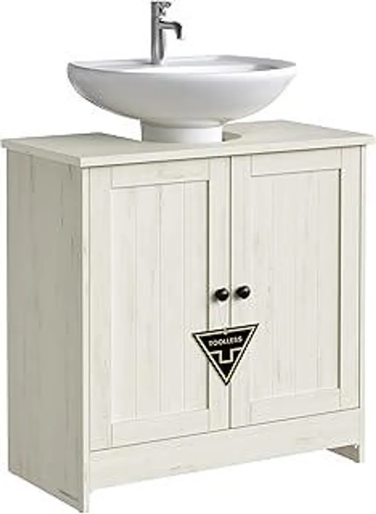 Organizzatore Bagno SONGMICS BBC223WJ01 - Sottolavabo Salvaspazio Bianco