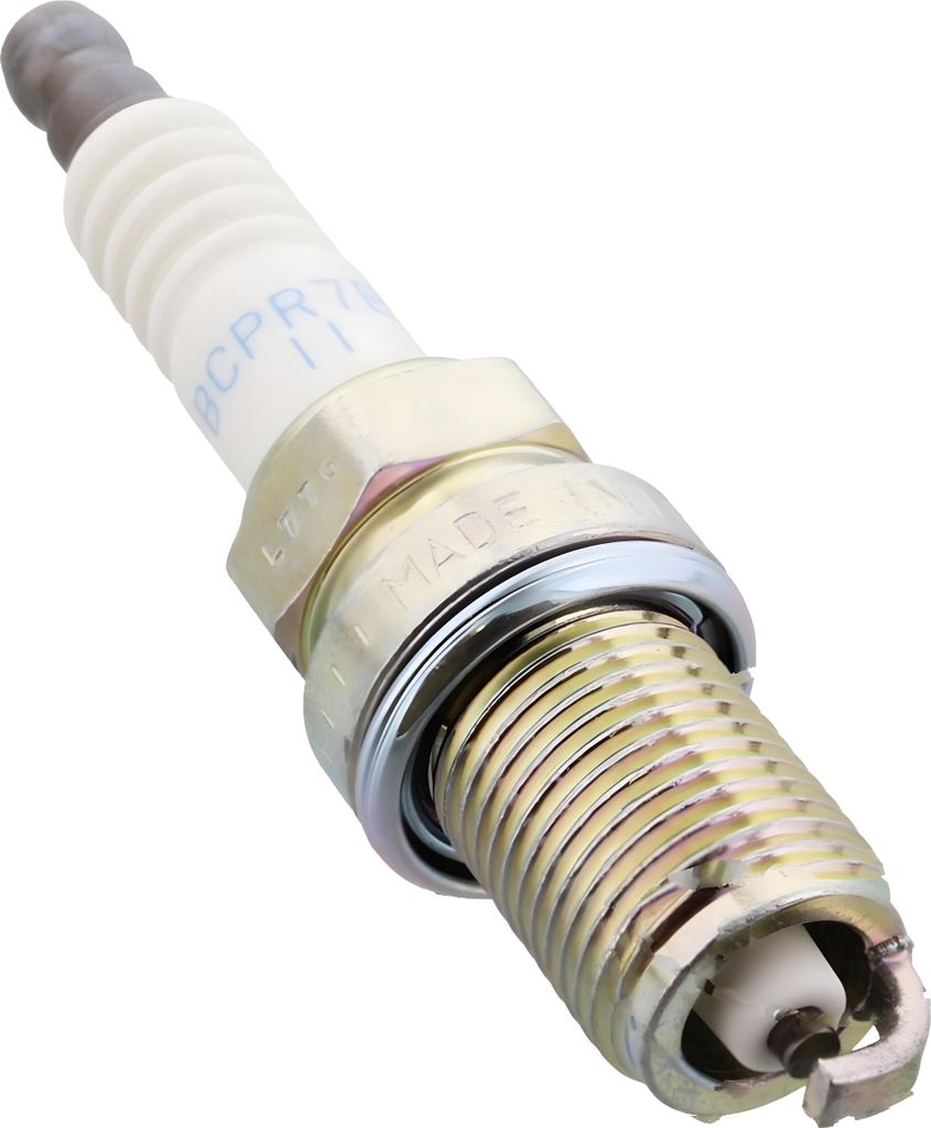 Zündkerzen Set NGK 2x BCPR7ES Zündkerze entstört, 19,0mm Langgewinde Ø 14,0mm Hex 16,0mm, Elektrodenabstand 0,85mm, Wärmewert 7, 3330