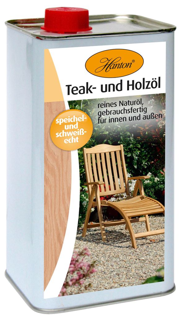 Hanton Teaköl und Holzöl 1000ml
