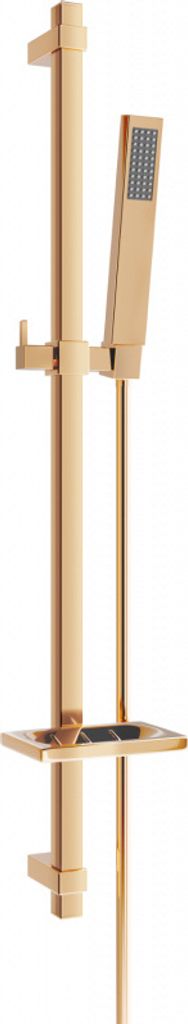 Mexen DQ00 Schiebe-Dusch-Set, Rosa Gold - 785004581-60