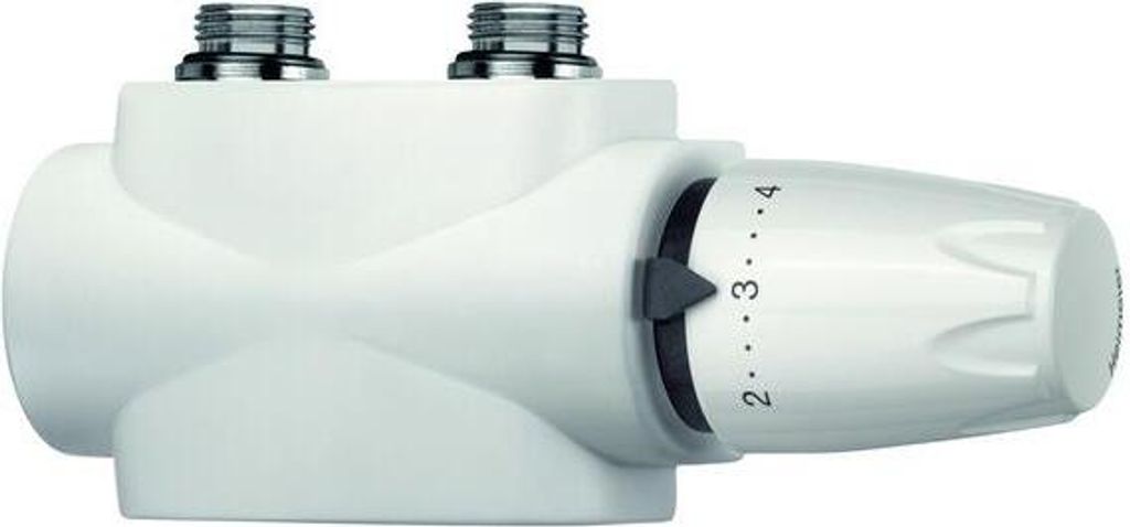 HEIMEIER Ventil Multilux 4-Set Zweirohr- und Einrohr, weiß Produktbild 