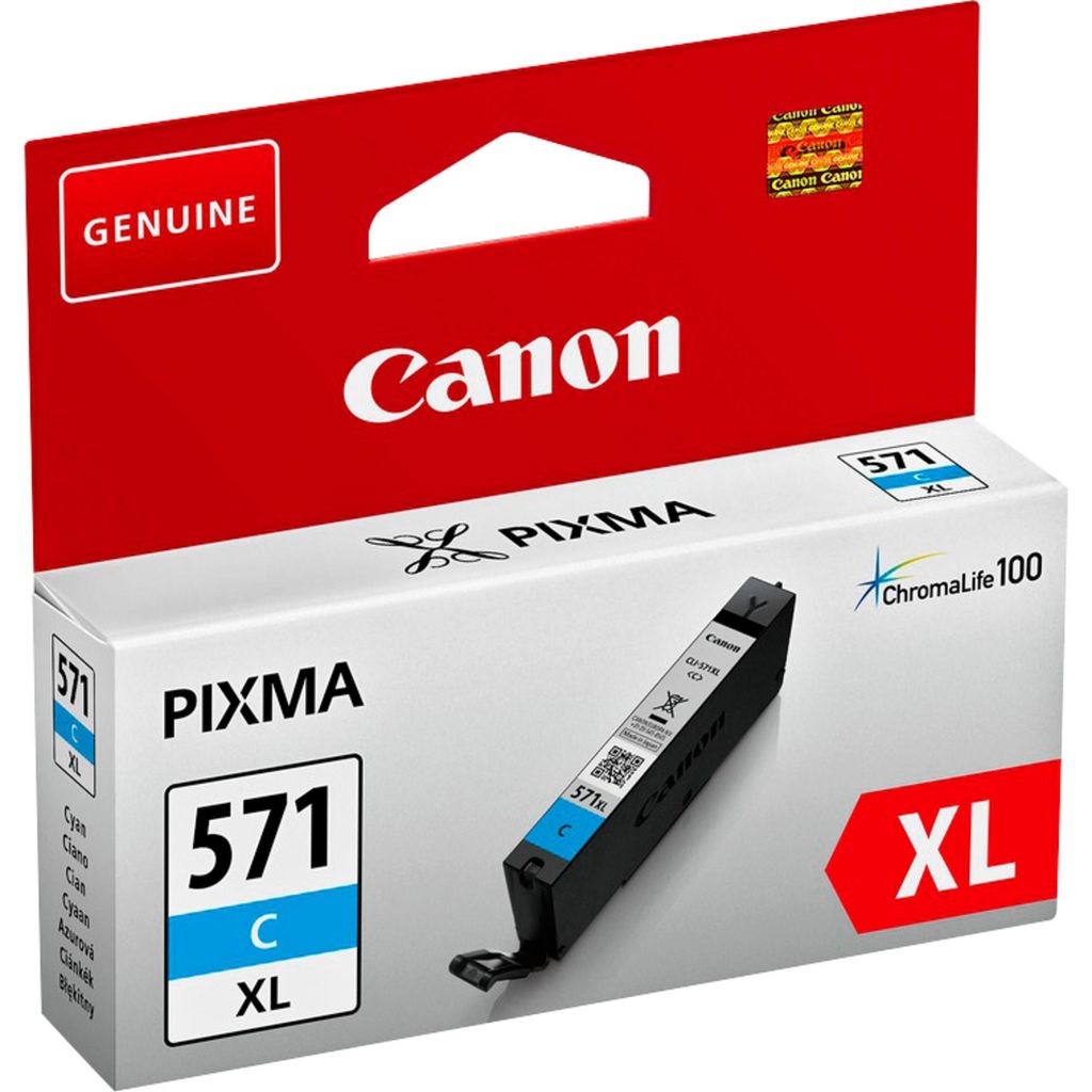 Canon 0332C001, Vysoký (XL) výnos, Azúrová, 11 ml, 1 kusov, Obrázok produktu 