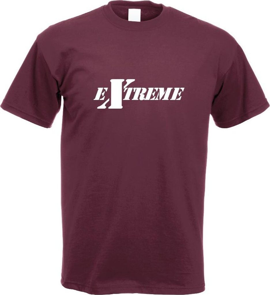 Kiwistar - T-Shirt - Burgund - Extreme Herren Funshirt Bedruckt Design Sprüche Spruch Motive - mit Motiv Bedruckt - Funshirt Design - Sport - Frei...