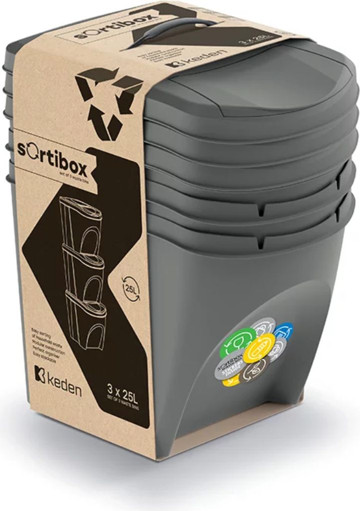 Prosperplast Sortibox Mülleimer Mülltrennsystem Abfalleimer Produktbild 10