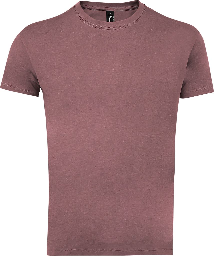 SOLS Imperial Herren T-Shirt, Kurzarm PC290 (3XL) (Altrosa)