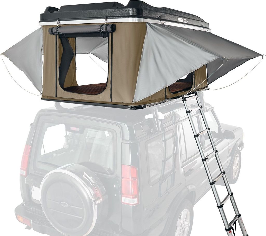 Autodachzelt Nevada (schwarz/beige)