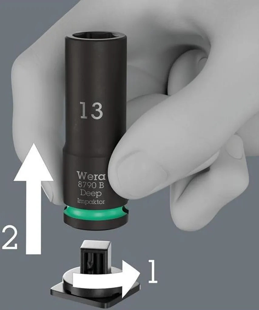 Coffret de Douilles Longues Wera 8790 B Impactor Deep pour Impact