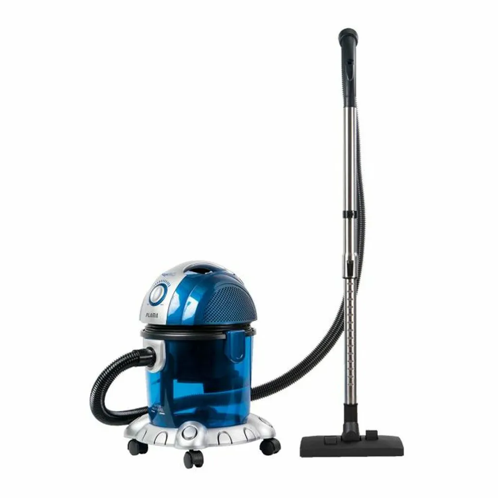 FLAMA filtro ad acqua hoover de 1667FL, 1600W, aspira sostanze solide e liquide, filtrazione ad acqua, livello di rumorosità de 70 dB, filtro HEPA anti-allergeni lavabile