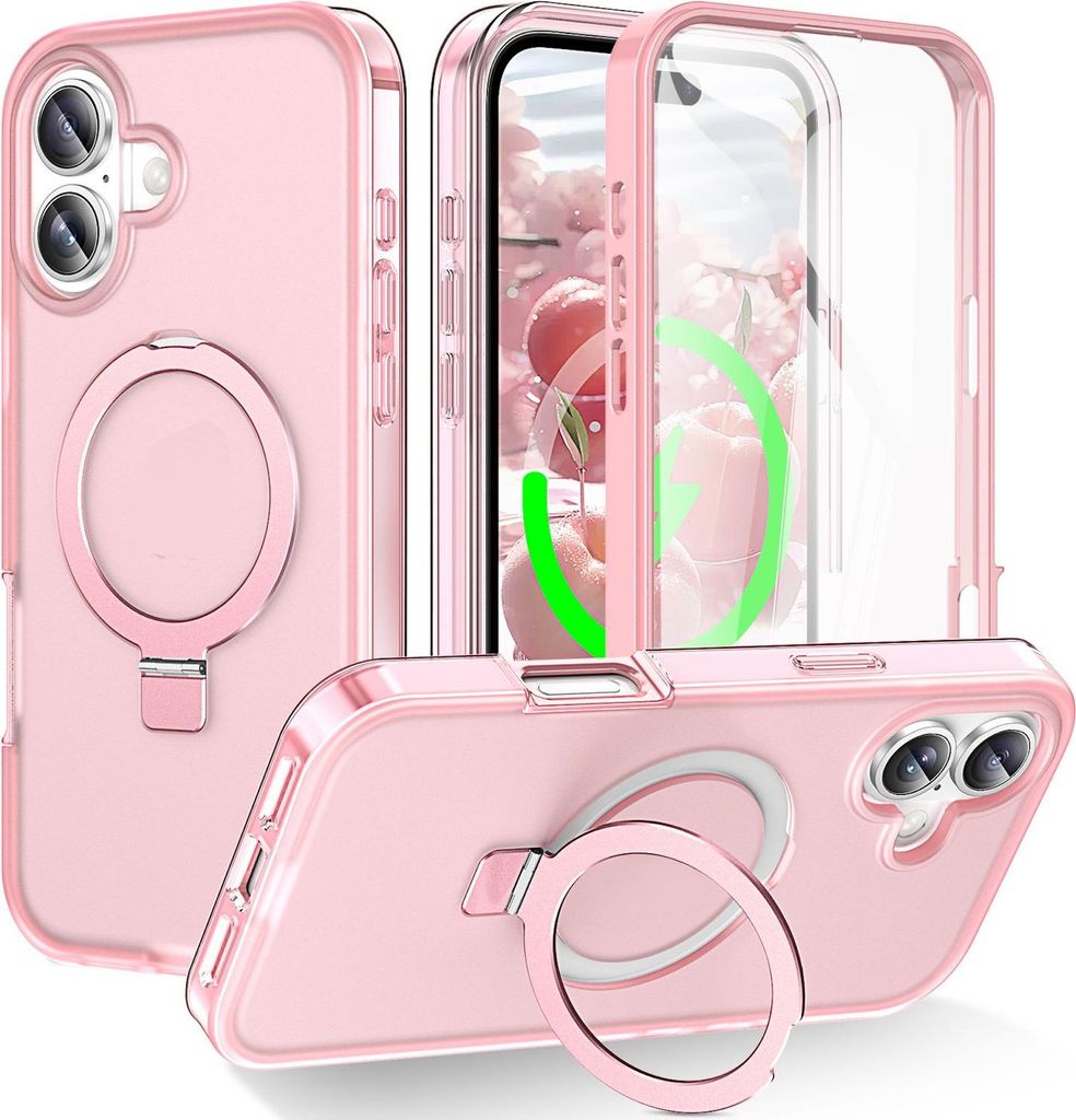 Für Apple iPhone 17 Frosted Skin Feel MagSafe Ring Produktbild 