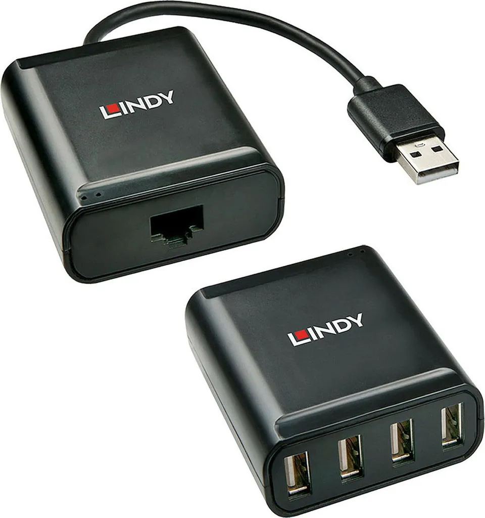 Système Extension USB pour Vidéoprojecteur et Tableau - 60m 4 Ports