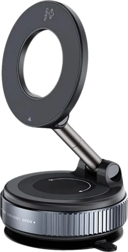 Porte-téléphone voiture magnétique anti-vibration et orientable 360°