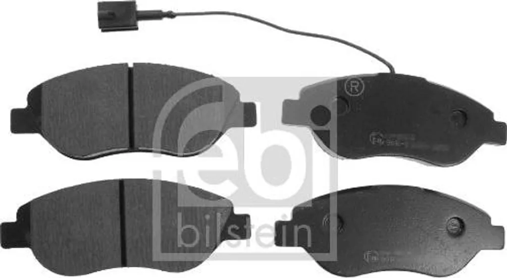 Plaquettes de frein FEBI 116012 anti-bruit pour Fiat Bravo OE 77362093