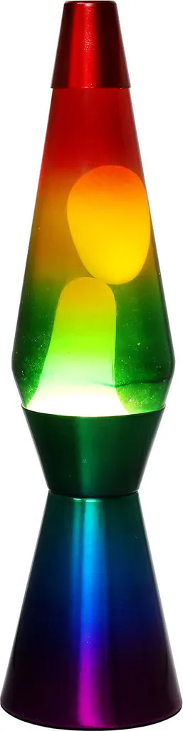 Lampe à lave arc-en-ciel idéale pour déco chambre et ambiance zen
