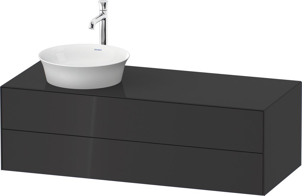 DURAVIT WT4987LH1H1 WTU White Tulip wandh,2 SchKa,B li.
