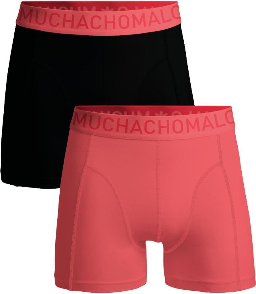 Muchachomalo Herren Boxershorts – 2er Pack – Microfaser & Stretch – Leichte Sport-Unterwäsche – Größe S - MICROFIB1010-22