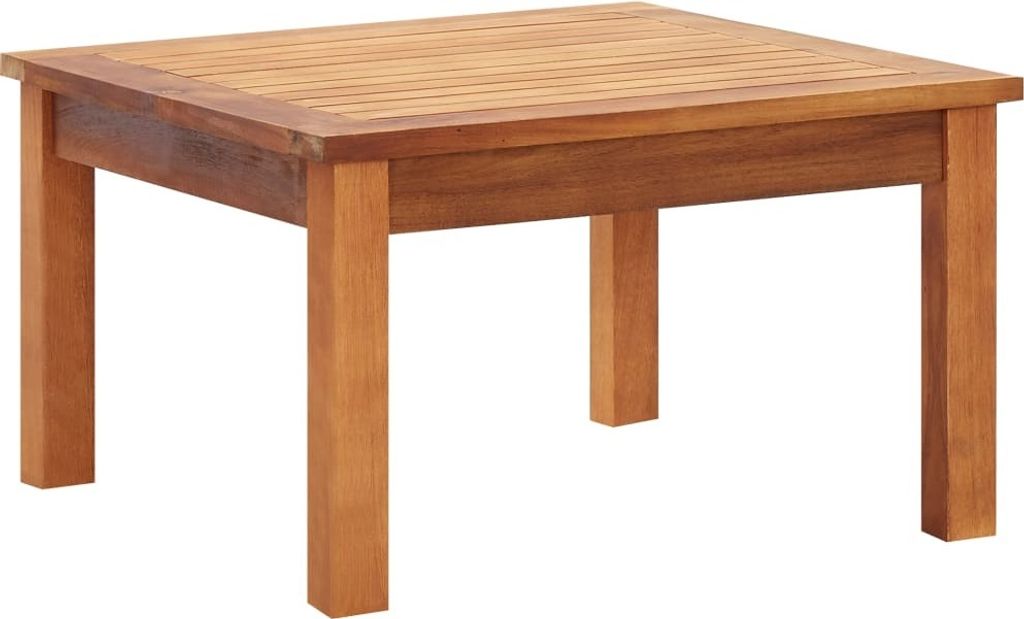 Garten-Couchtisch 60x60x36 cm Massivholz Akazie