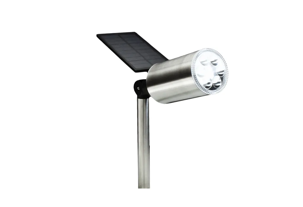 Spot solaire de jardin à 6 LED POWERplus Swan pour balisage extérieur