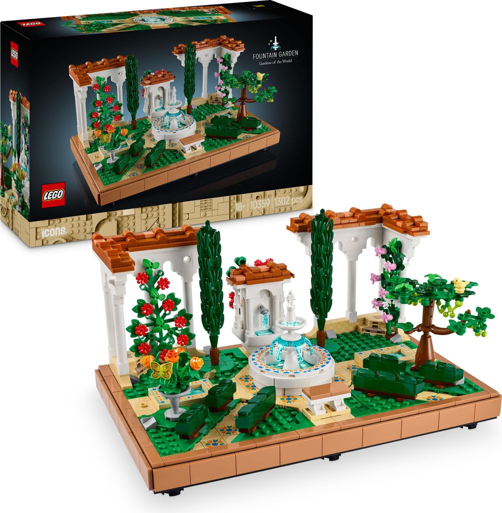 LEGO ICONS 10359 Jardin de la fontaine (10359) Image du produit 