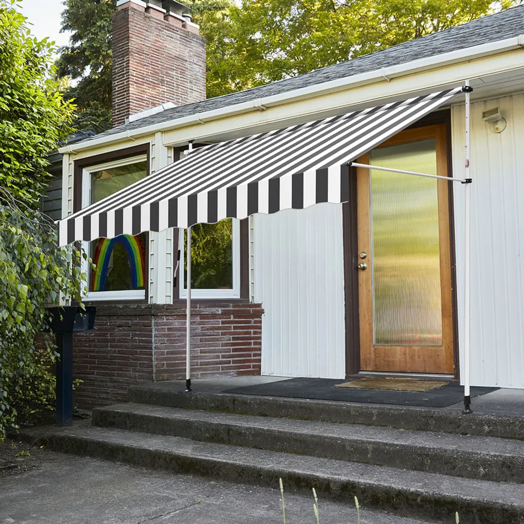 Tenda Parasole Balcone Jopassy 2.5 m | Stop al Calore Senza Trapano