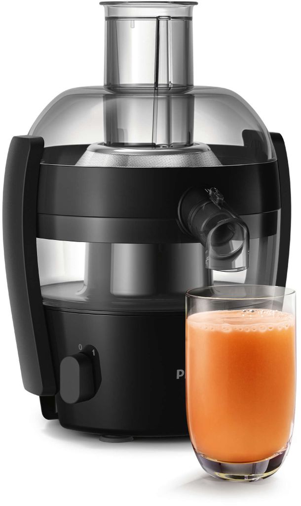 Philips Viva Collection HR1832/00 Entsafter, Schwarz, LED, 1 l, 0,5 l, 5,5 cm, 0,8 m