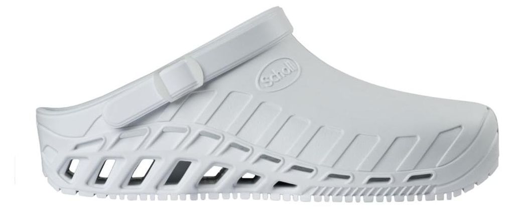Scholl Clog Evo - Zoccoli Sanitari Professionali per Uomo o Donna, Ultra Leggeri, Comodi e Traspiranti, Con Suola Antiscivolo, Soletta in Memory Remov