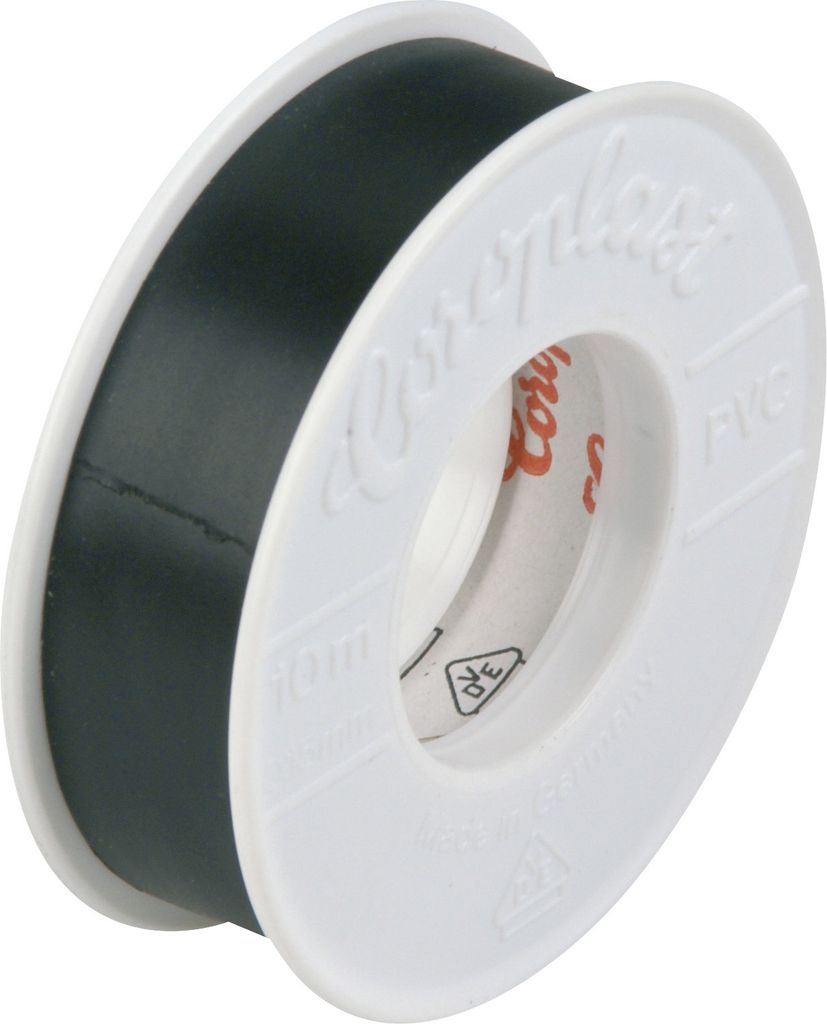 ISO-BAND Kunststoffisolierband 18261 25m Schwarz Produktbild 