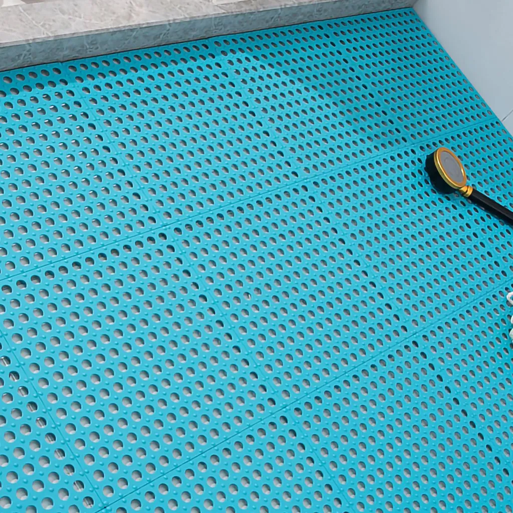 Tapis de sol antidérapant pour Salle de bain et Cuisine Lot de 10 Bleu