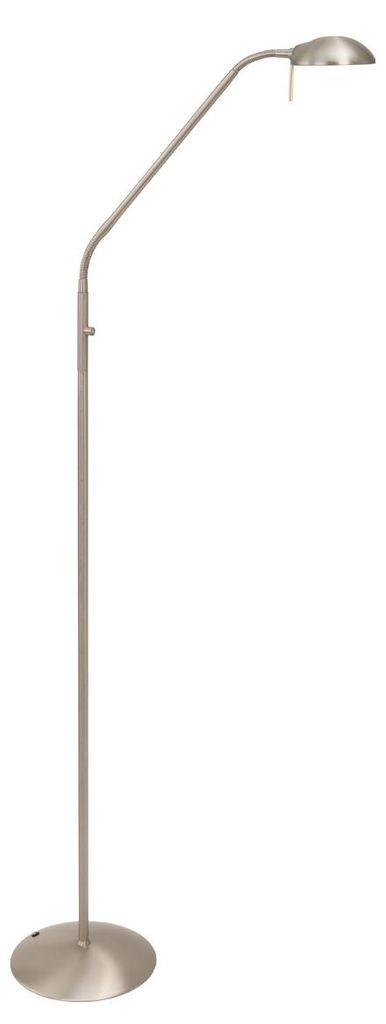 Mexlite - lampa stojaca - Biron - oceľ - sklo kov - Obrázok produktu 