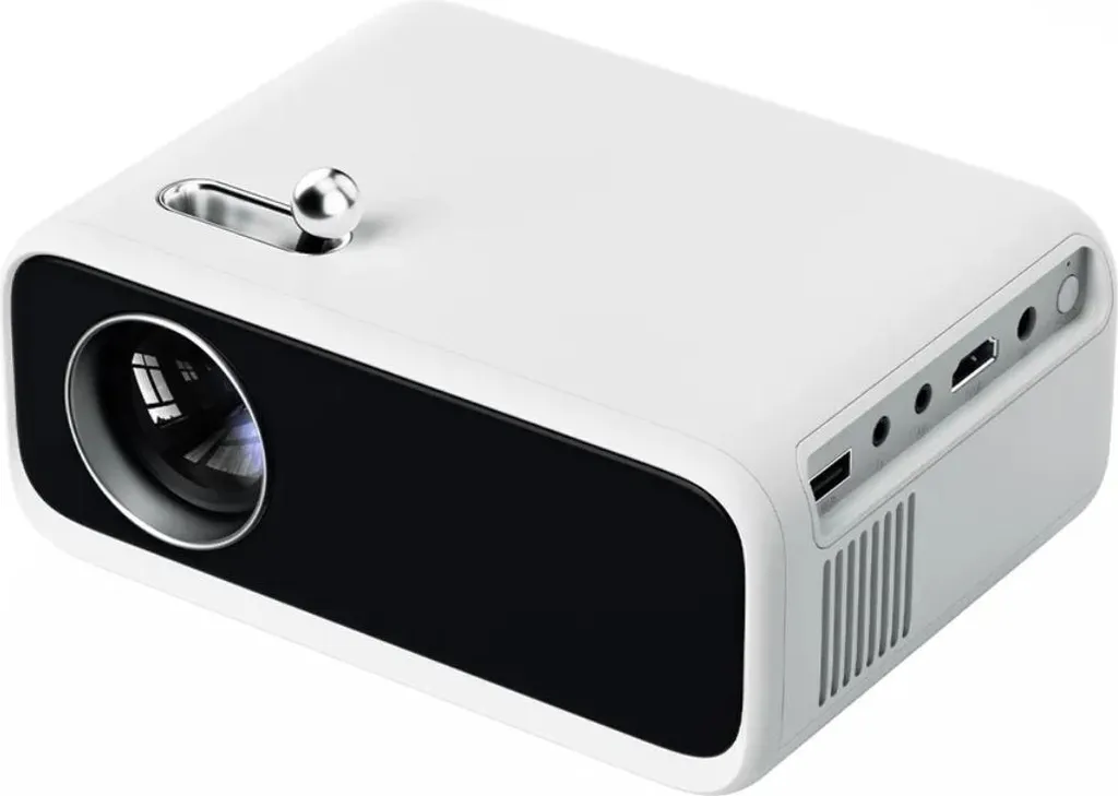 Projecteur HD Wanbo Mini Pro 250 Lm Blanc - Image Lumineuse et Design