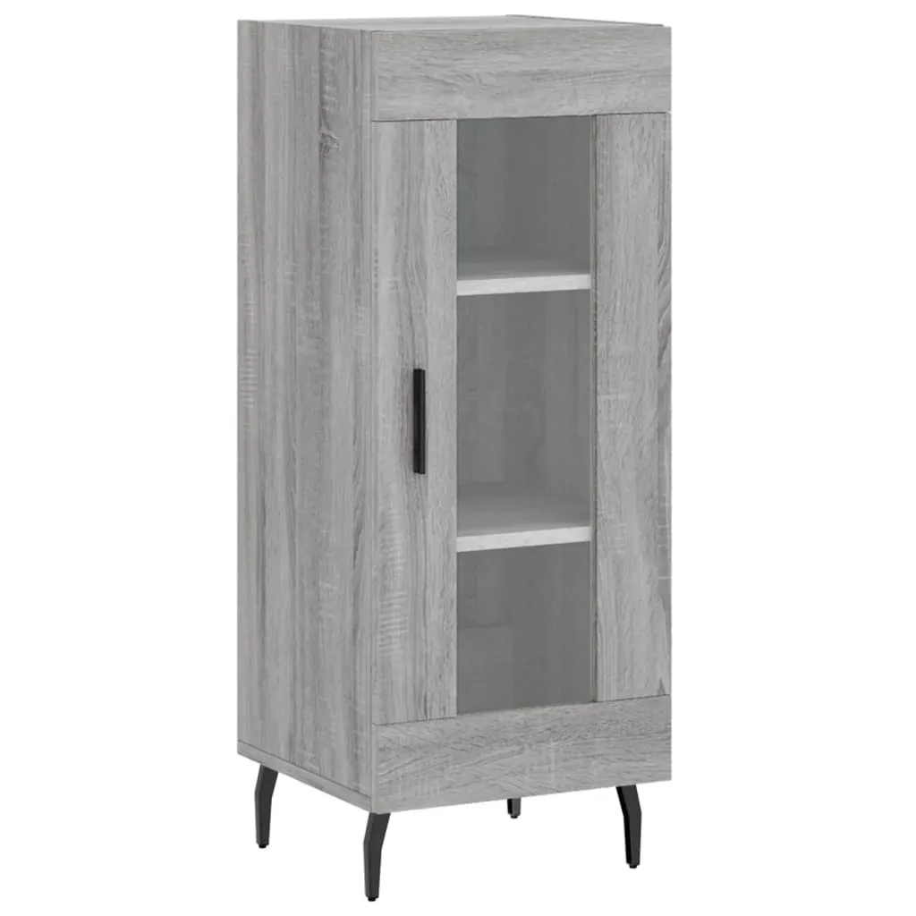 Mobile Archivio SYFAX Grigio Sonoma 34,5x34x90 cm | Legno Professionale