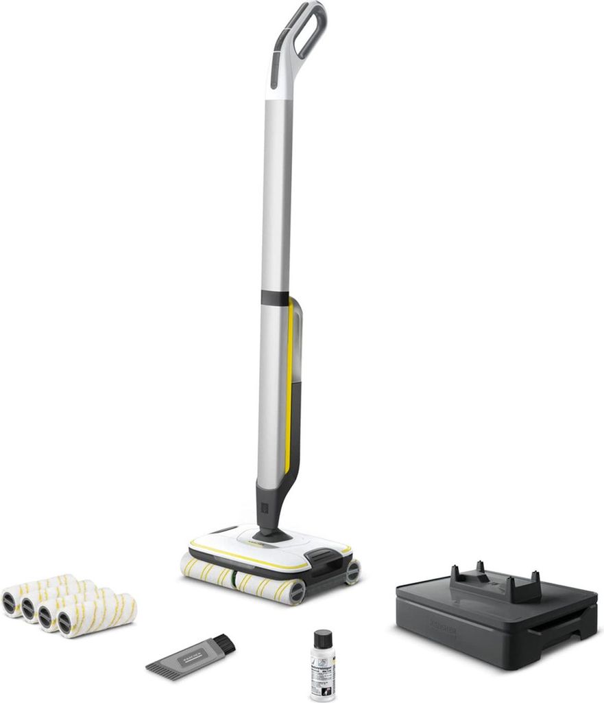 Kärcher Hartbodenreiniger FC 7 Cordless Extra – Kabelloser Bodenreiniger für Har