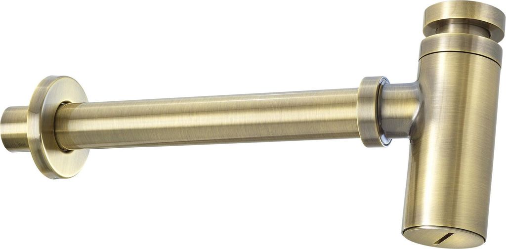 Round washbasin siphon