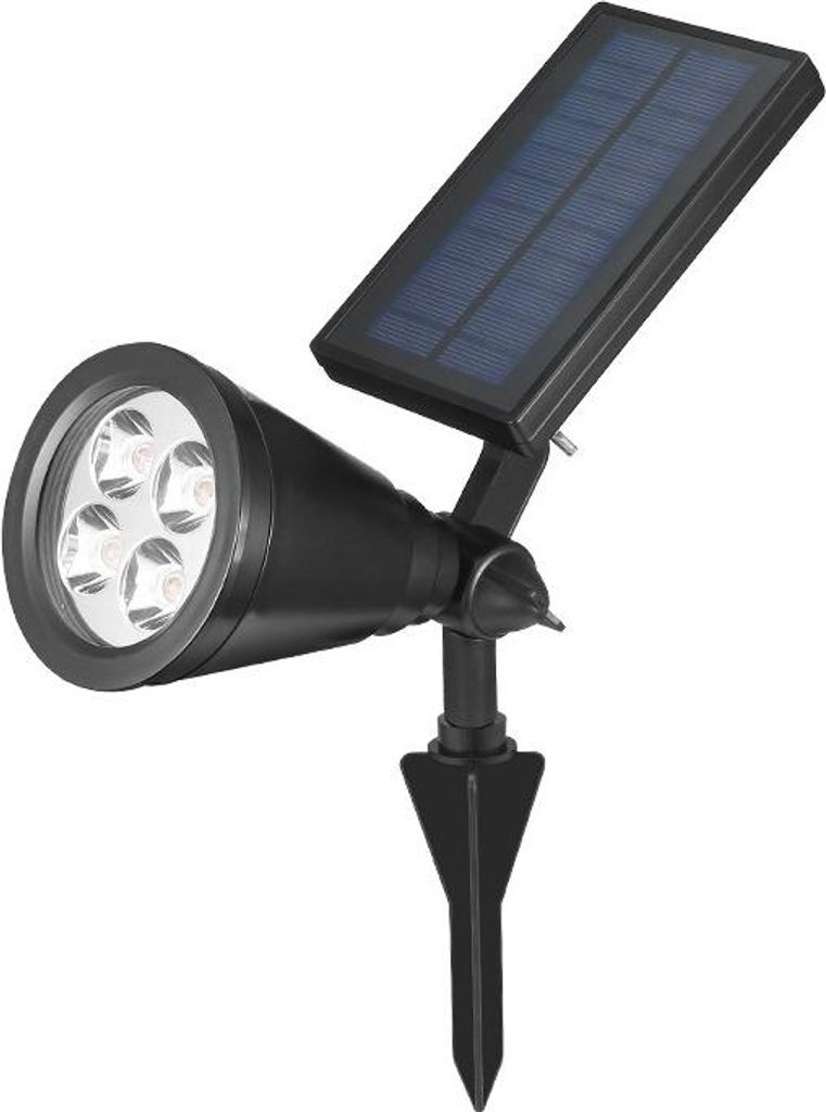 INF 1W LED Solarstrahler - Wasserdichte Garten Landschaftsbeleuchtung Grün