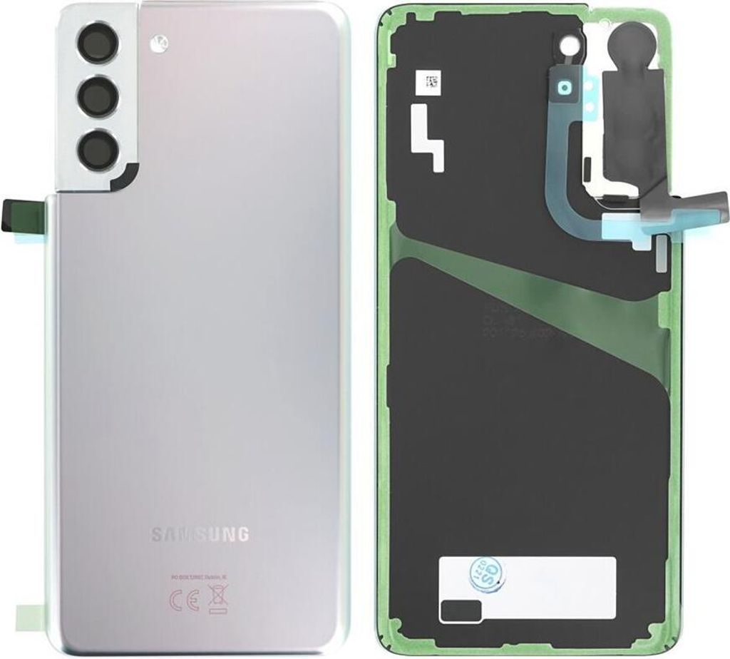 Samsung Galaxy S21 Plus 5G Rückseite - Phantomsilber