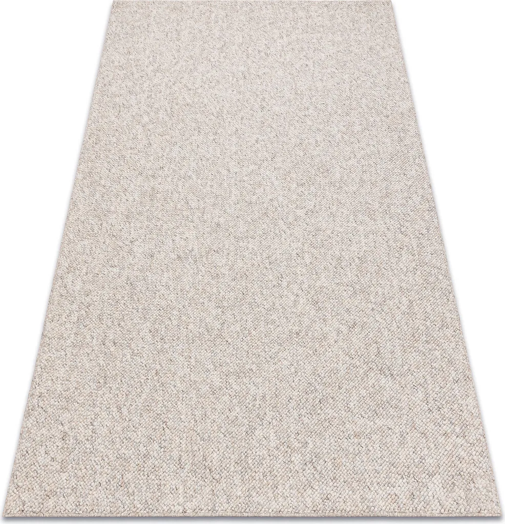 Grand Tapis de Salon Beige et Gris Lavable - Modèle Bouclé 160x230