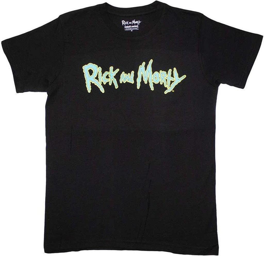 Rick And Morty - T-Shirt für Herren/Damen Uni RO11399 (S) (Schwarz)