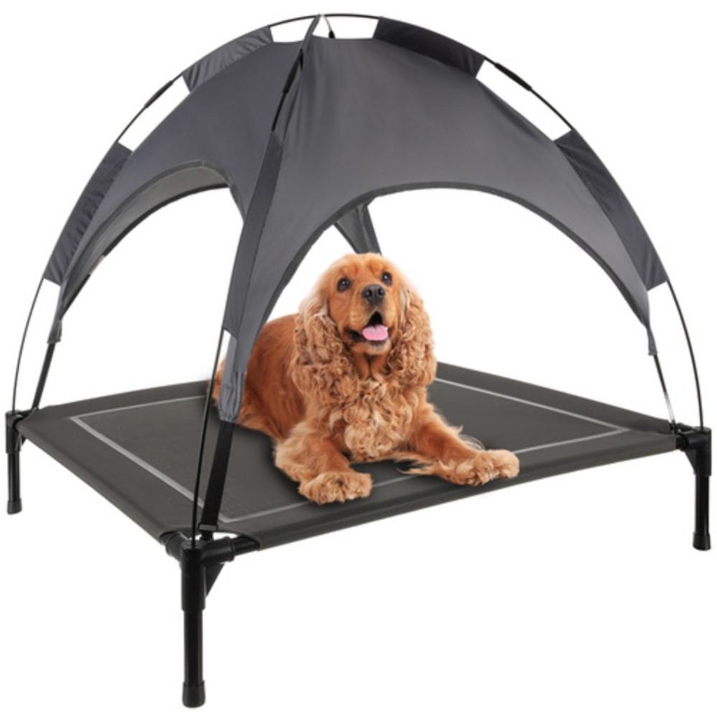 PURLOV 25428 Bedecktes Hundebett 90 x 90 x 70 cm Produktbild 