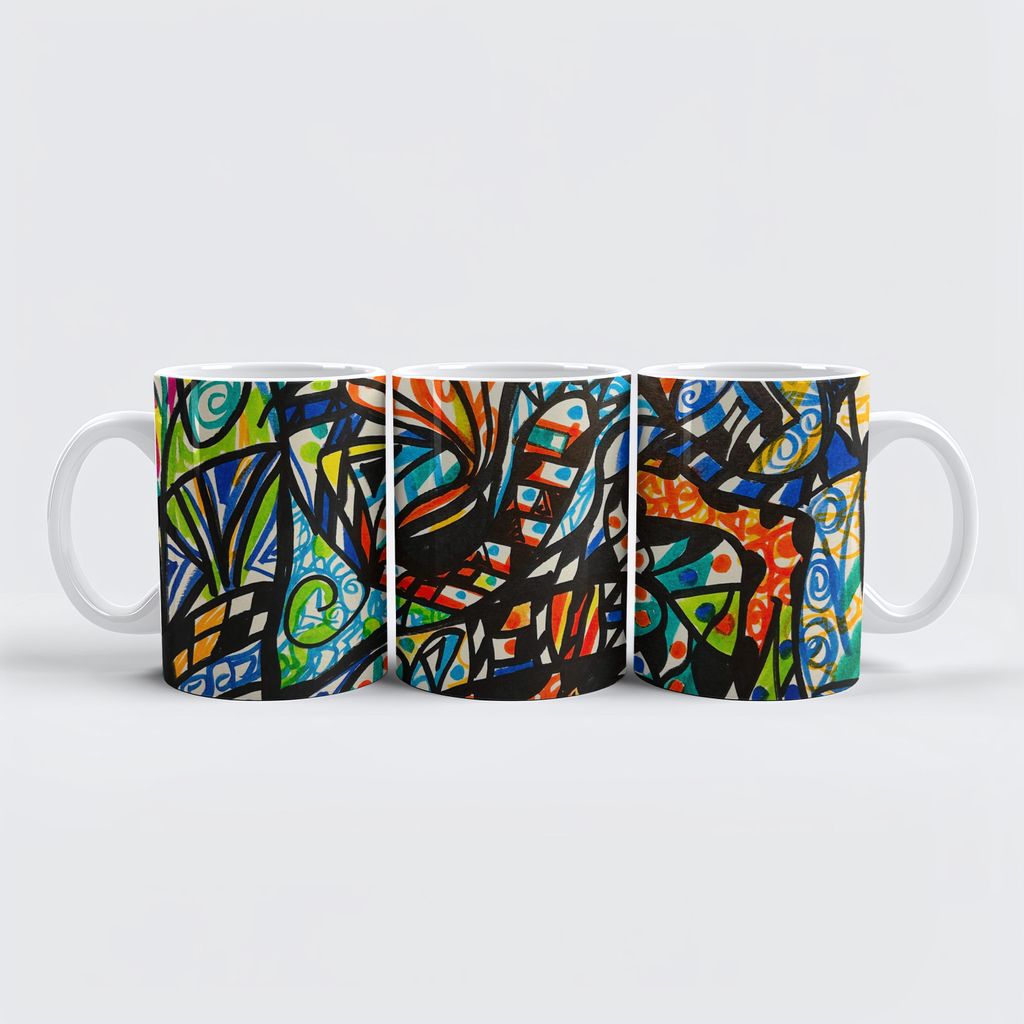 raxxa Premium-Tasse "El juego de los colores"