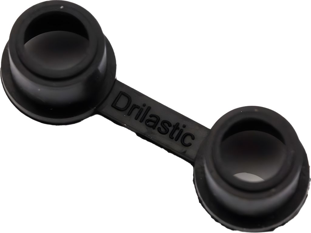 Staubschutzkappe Drilastic doppelt schwarz für Kreidler Florett RS RMC 06.17.19