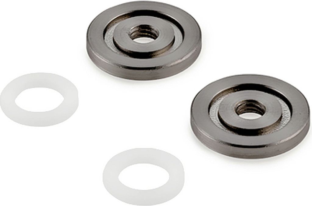 Naber Varia Zwischenring Set, edelstahlfarbig - Relingsysteme