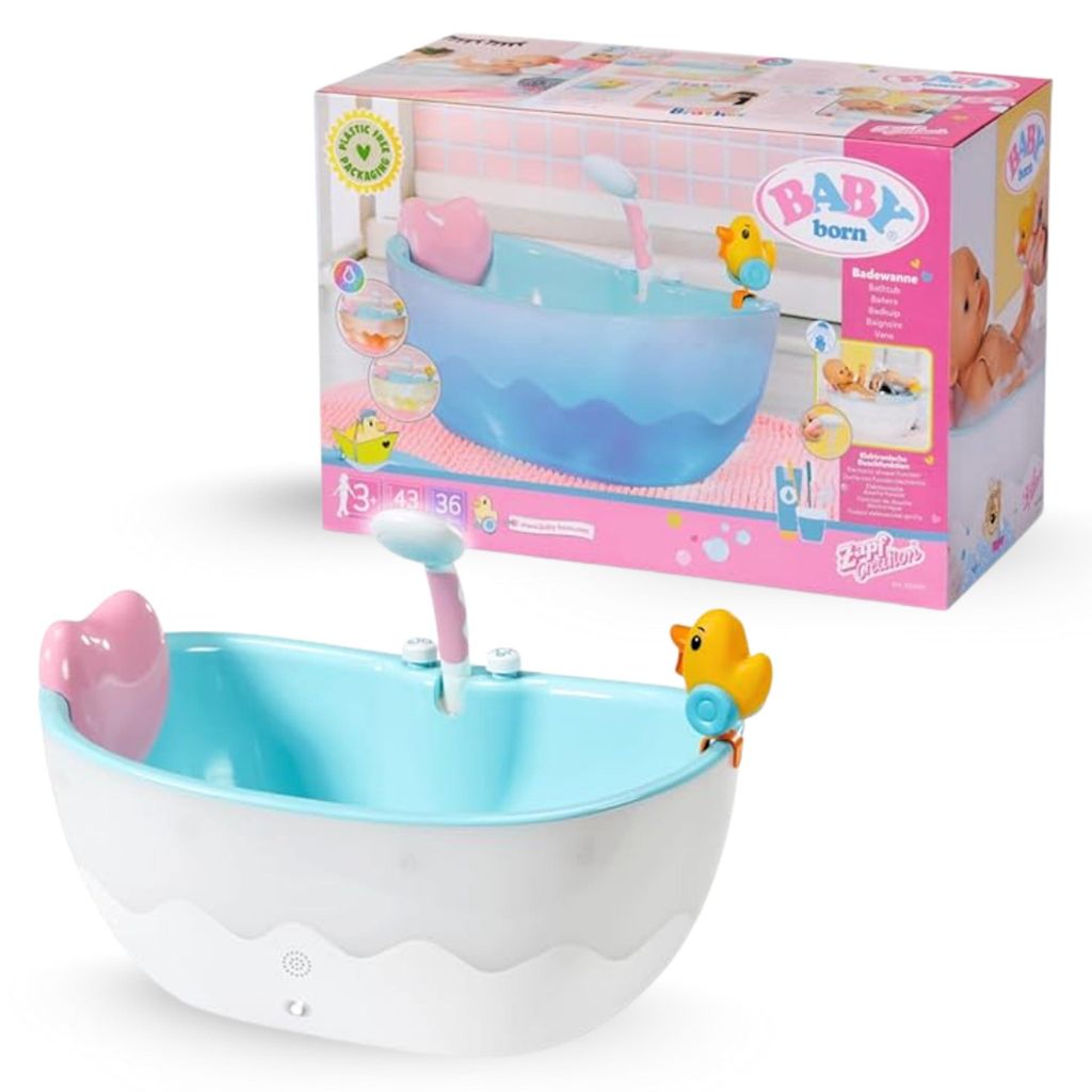 Zapf Creation 832691 - Vasca da bagno BABY born - OOVP Immagine del prodotto 