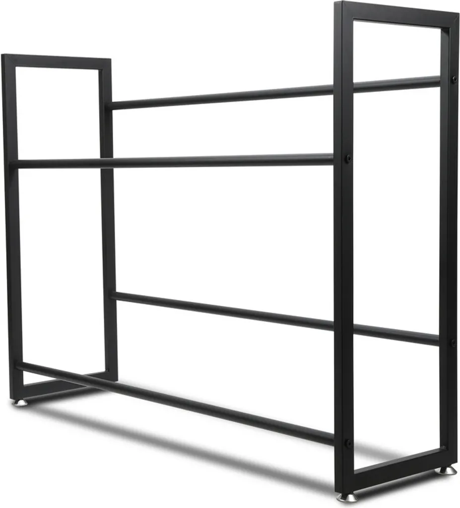 Yakimz Portabottiglie 6 Casse Nero 105x32x85cm | Scaffale Bevande Robusto