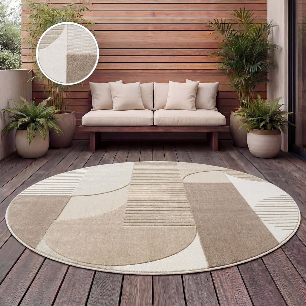 Tapis d'extérieur Résistant aux intempéries Balcon Salon Image du produit 