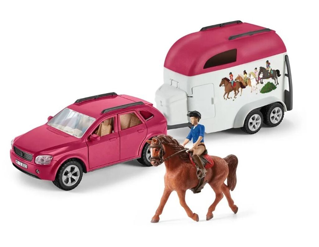 Schleich Horse Club SUV s prívesom, hračkárske vozidlo - Obrázok produktu 