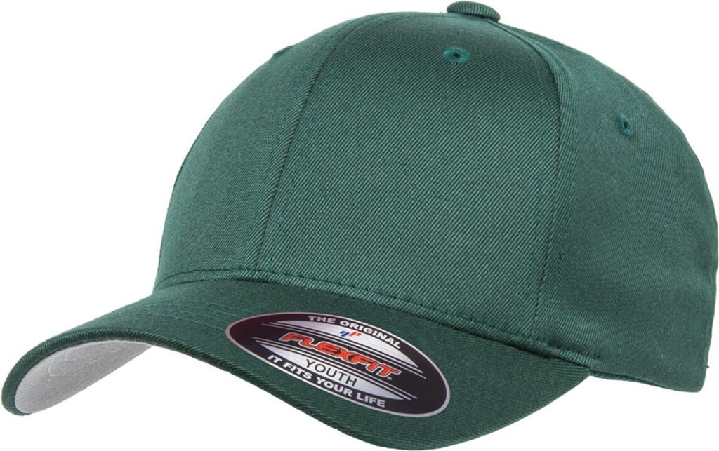 Flex Fit Herren Cap Wooly Combed - spruce , Größe:S/M Produktbild 