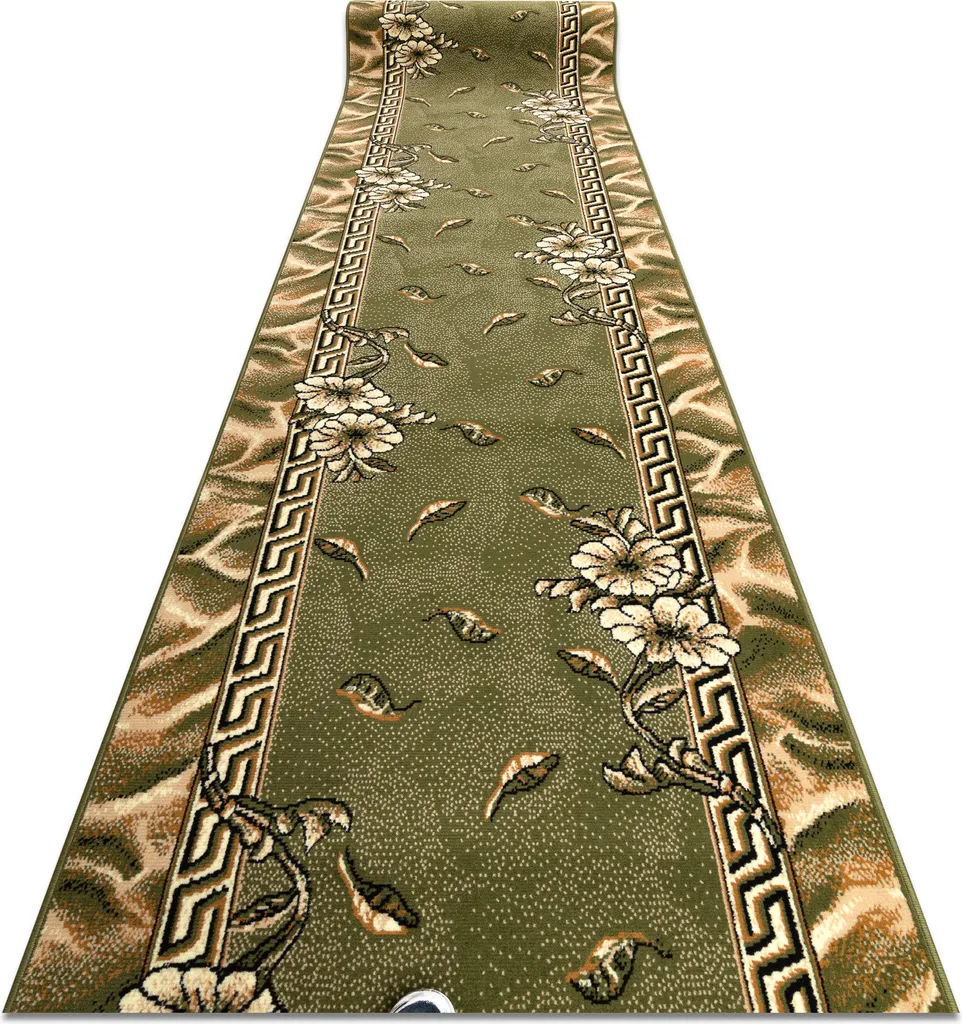 Tapis vert 60x270 cm BCF TRIO - Matière résistante et design moderne